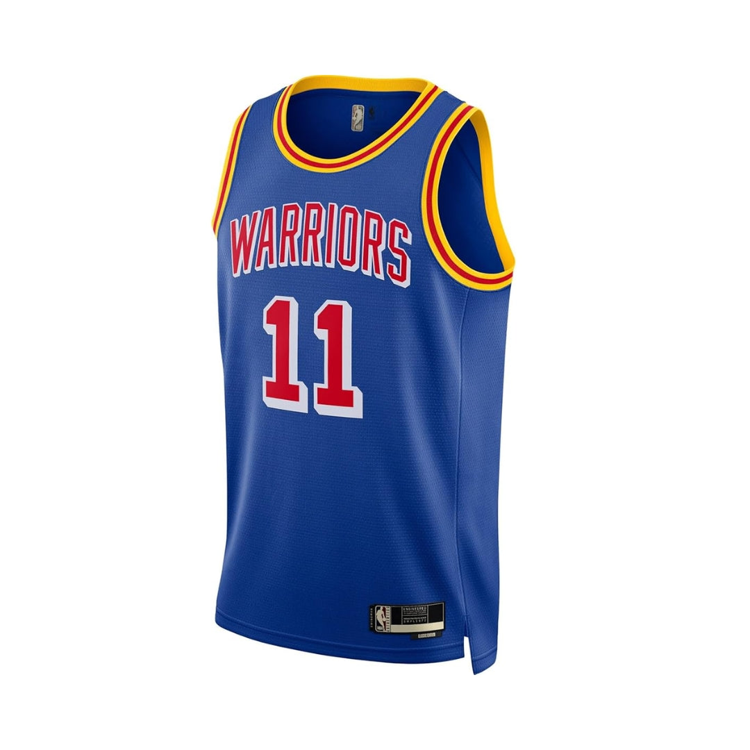 Klay Thompson Golden State Warriors Blue #11 Kids Youth 8-20 Hardwood Classics 2021/22 Swingman Jersey