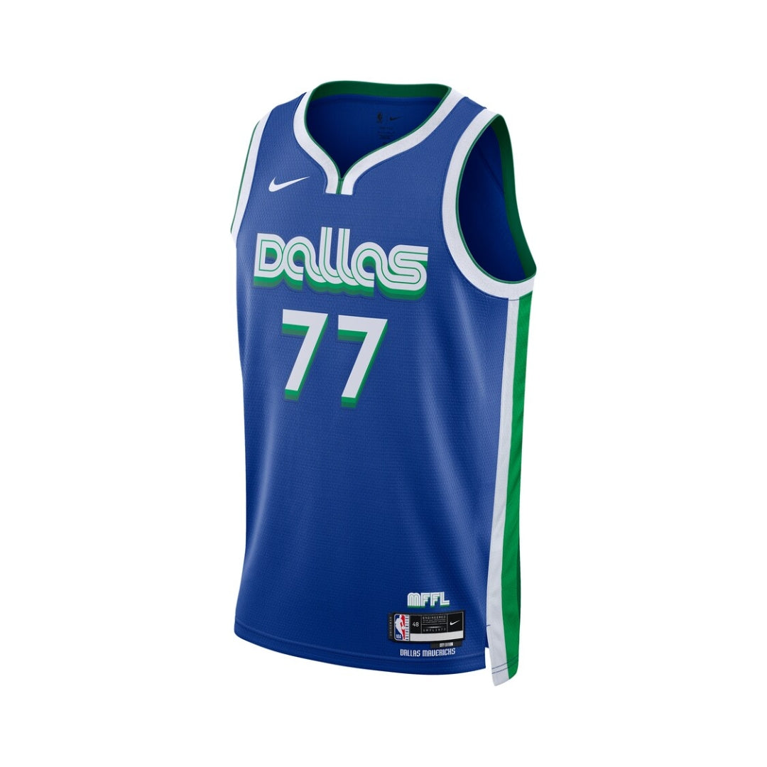 Luka Doncic Dallas Mavericks 2020 City Edition Jersey