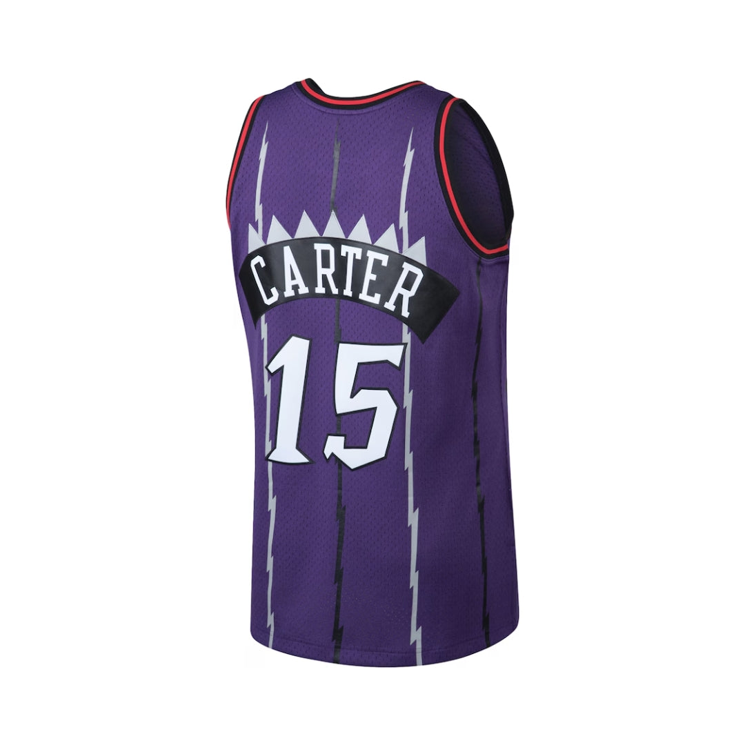 Men's Mitchell & Ness Vince Carter Purple Toronto Raptors Big & Tall Hardwood Classics Jersey