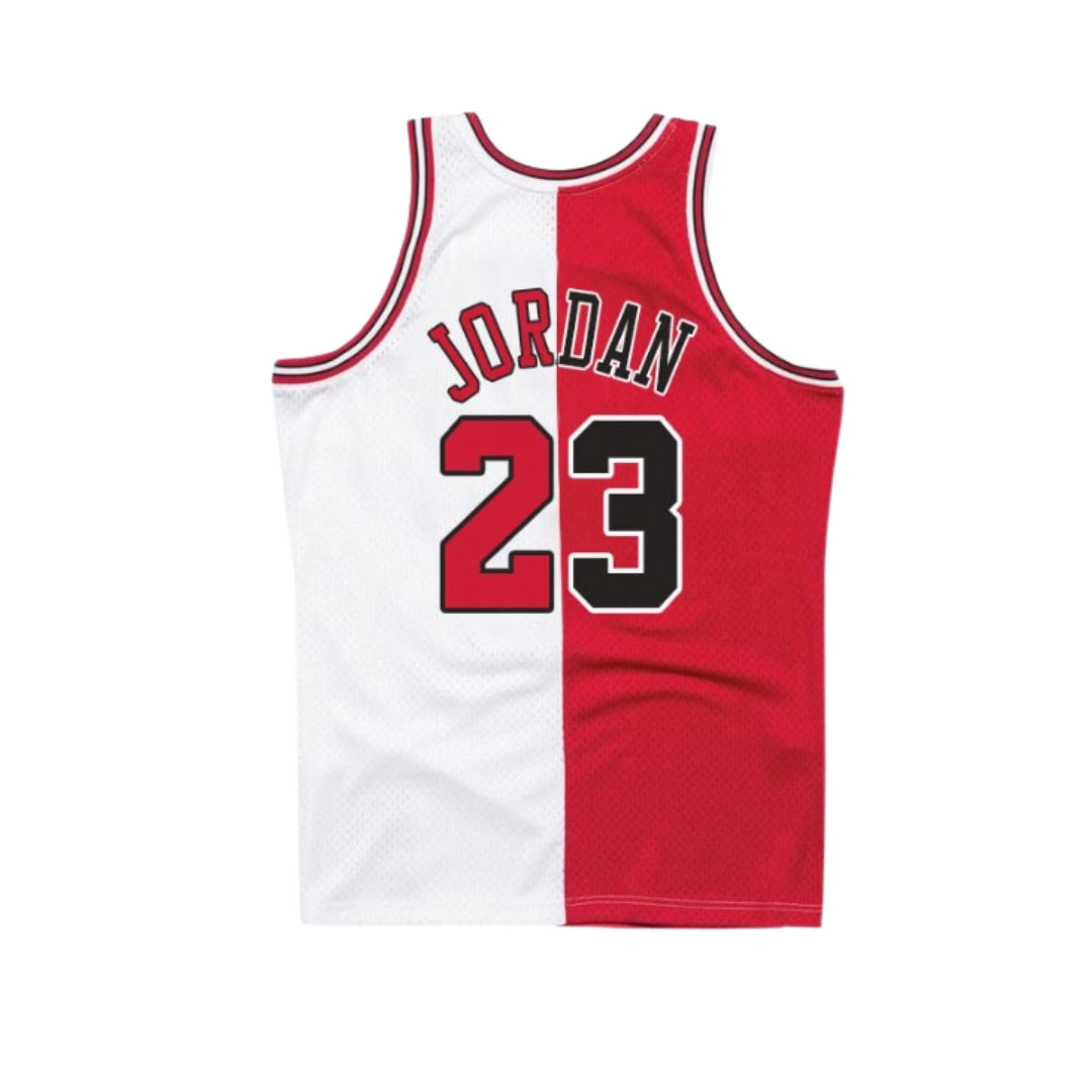 Michael Jordan Chicago Bulls RED/WHITE Jersey