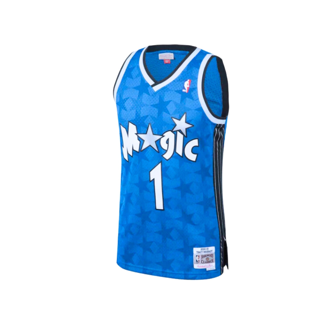 Orlando Magic #1 Tracy McGrady Mitchell and Ness Swingman Jersey