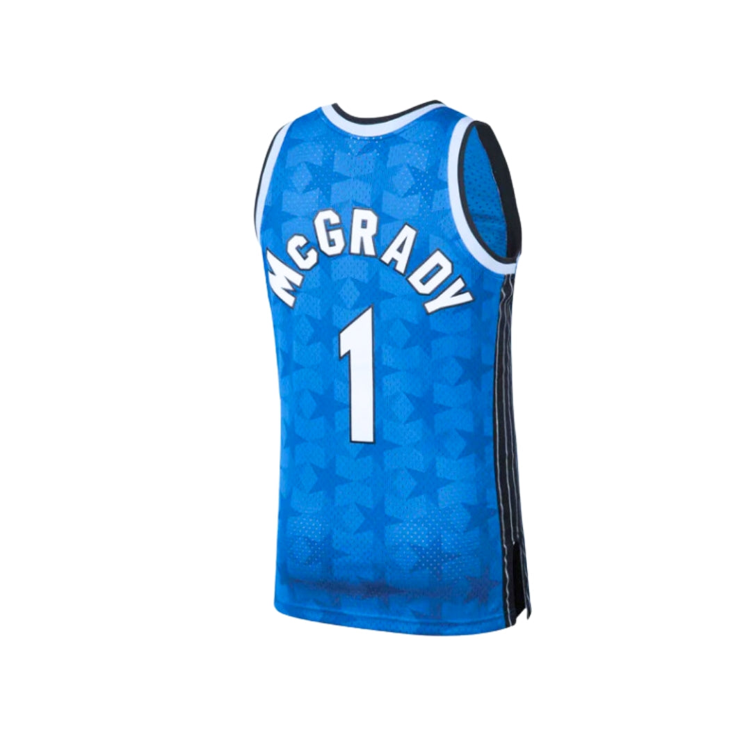 Orlando Magic #1 Tracy McGrady Mitchell and Ness Swingman Jersey