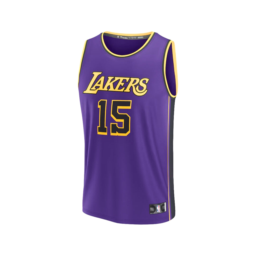 Outerstuff Nike Youth Los Angeles Lakers Austin Reaves #15 Statement Swingman Jersey