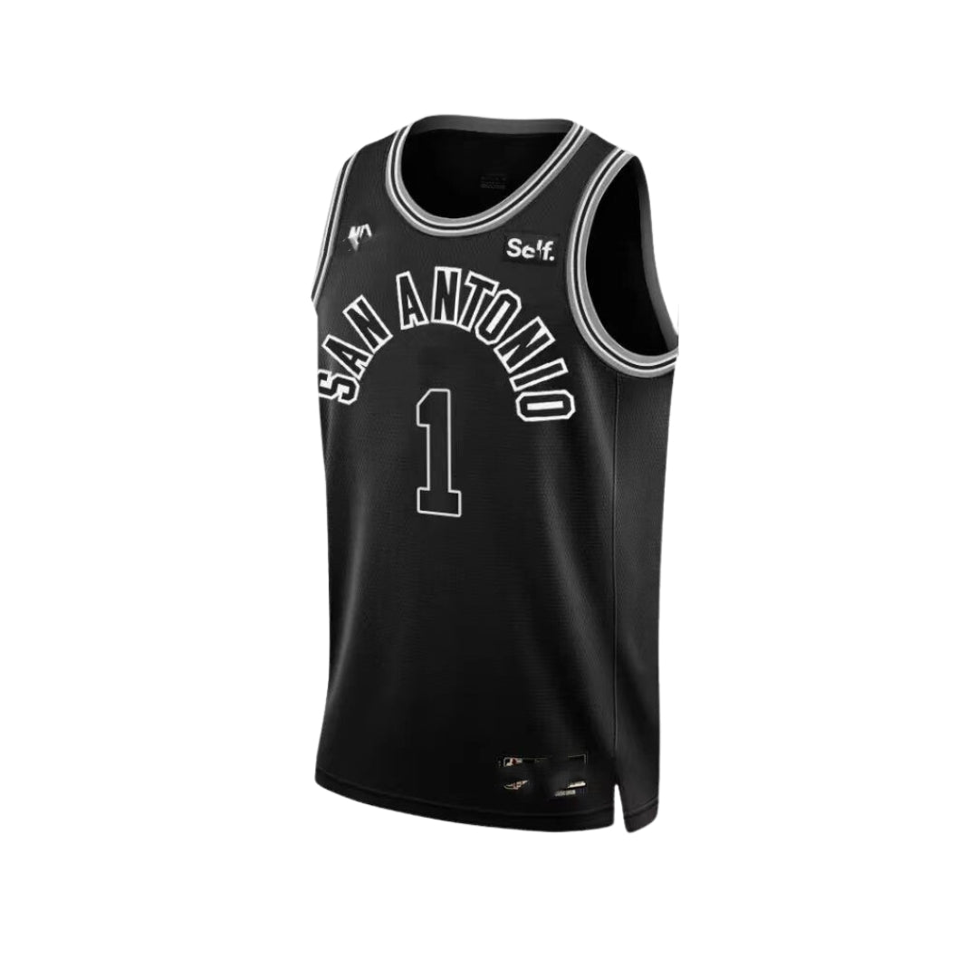 Victor Wembanyama San Antonio Spurs #1 Turquoise Jersey City Editio Nba Jersey