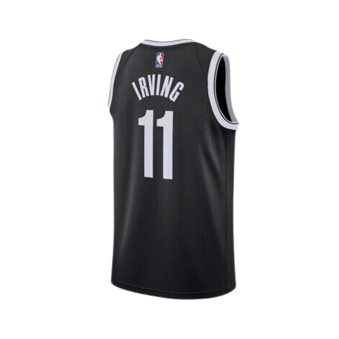 Brooklyn Nets Kyrie Irving #11 Nike Swingman Black Jersey Men’s Dri-Fit 2X Large