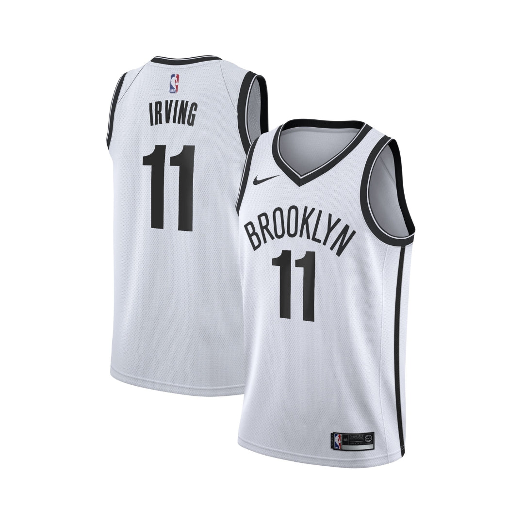 Brooklyn Nets Nike Association Edition Swingman Jersey - White - Custom - Youth