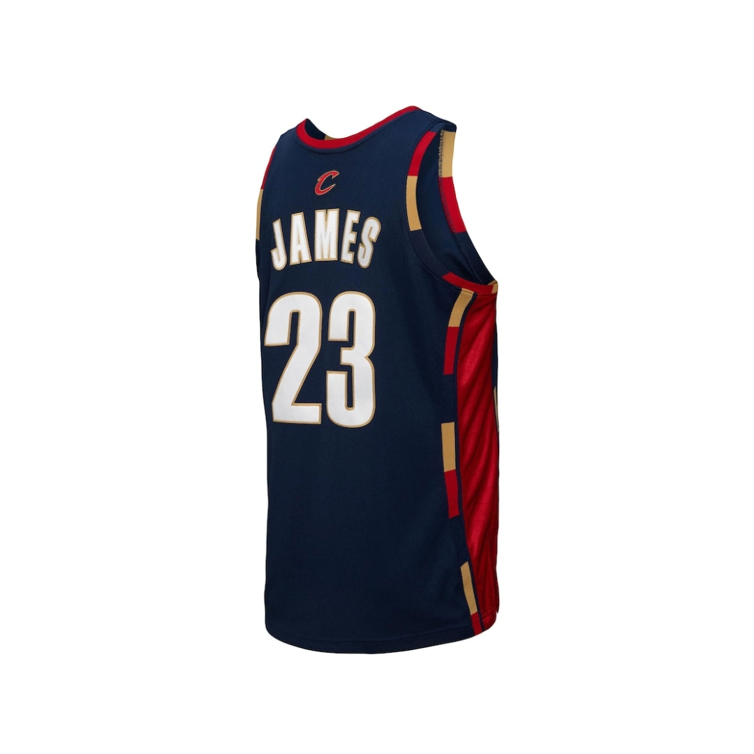 Cleveland Cavaliers LeBron James 2008 Hardwood Classics Swingman Jersey - Navy - Mens