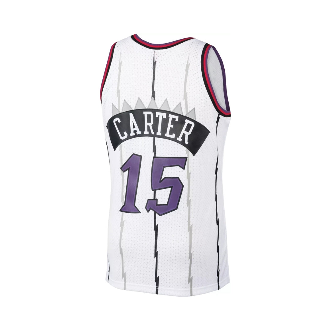 Infant Toronto Raptors Vince Carter Mitchell & Ness White 1998/99 Hardwood Classics Player Jersey