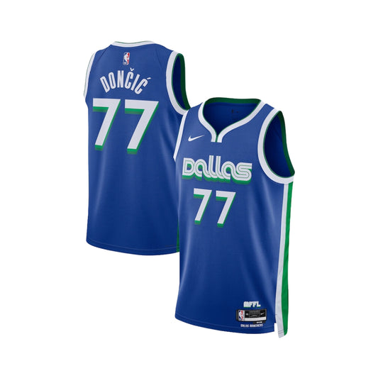 Luka Doncic Dallas Mavericks 2020 City Edition Jersey