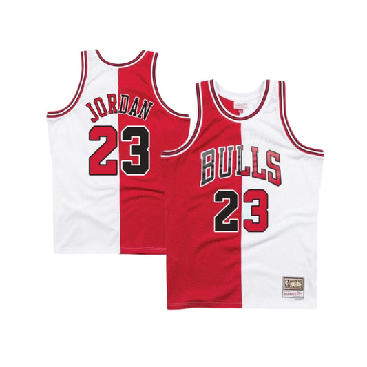 Michael Jordan Chicago Bulls RED/WHITE Jersey