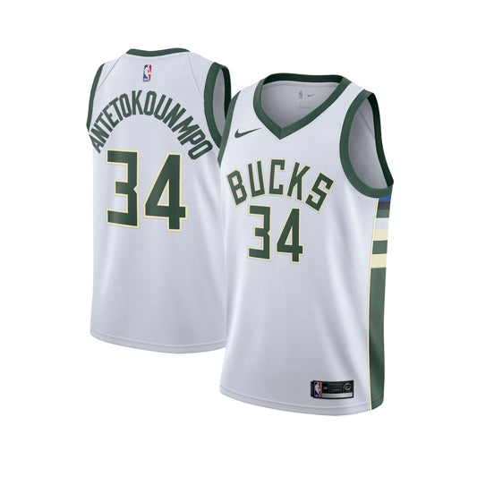 Milwaukee Bucks Icon #34 Giannis Antetokounmpo Jersey