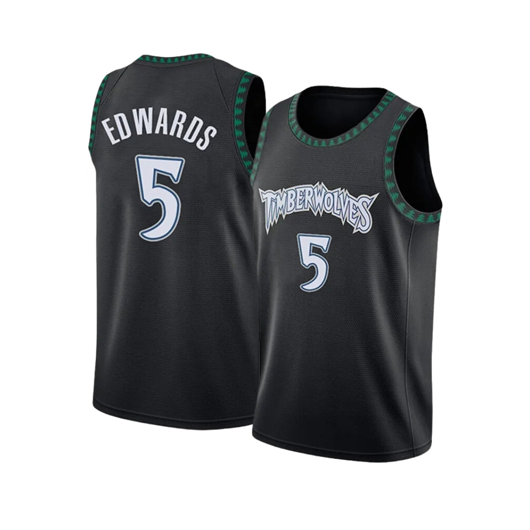 Minnesota Timberwolves #1 #5 Anthony Edwards Jersey