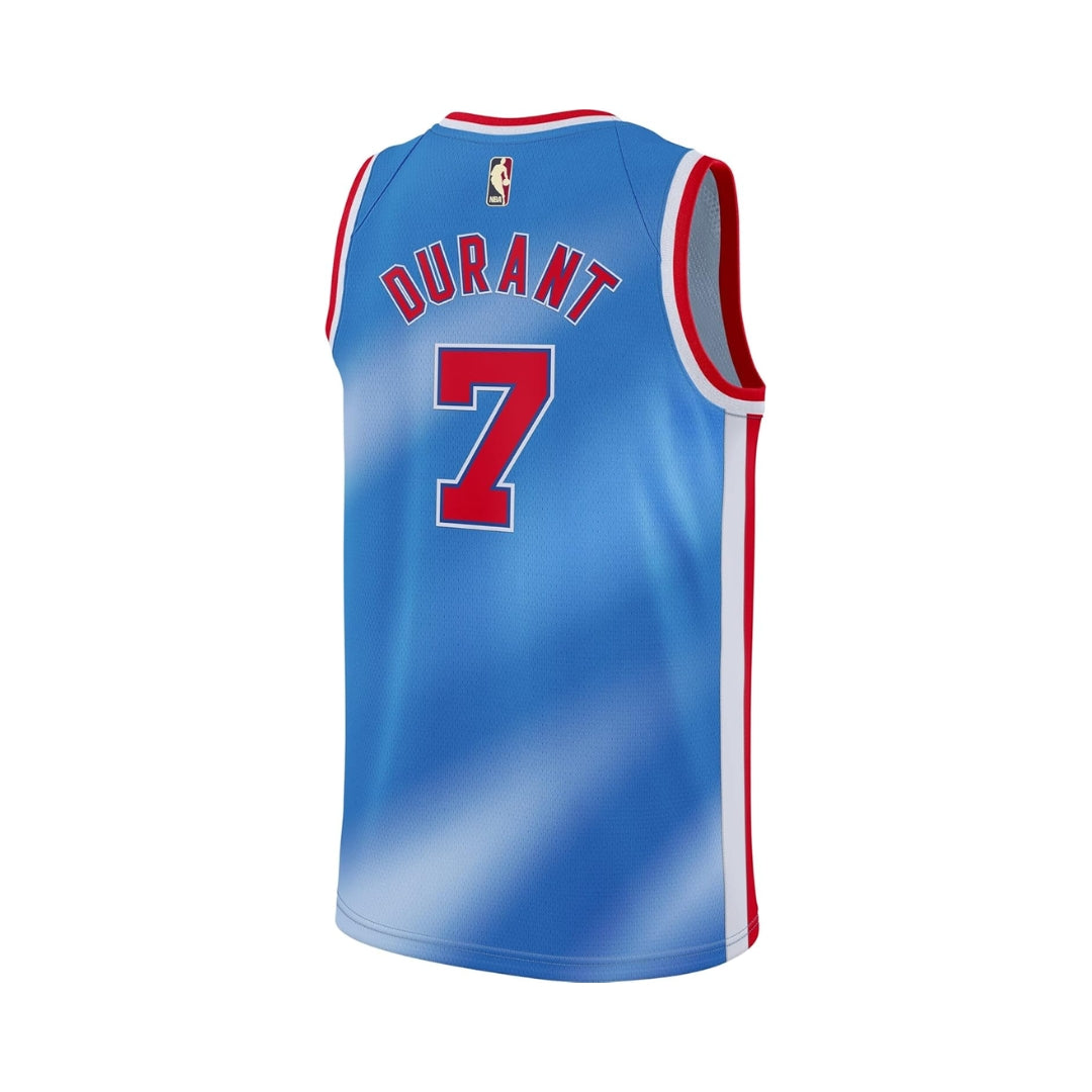 Youth Brooklyn Nets Kevin Durant #7 Blue Swingman